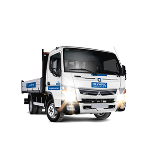 Location utilitaire FUSO CANTER PETITE BENNE MARSEILLE PLOMBIÈRES